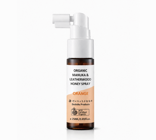ORANGE - Organic Manuka & Leatherwood Honey Spray